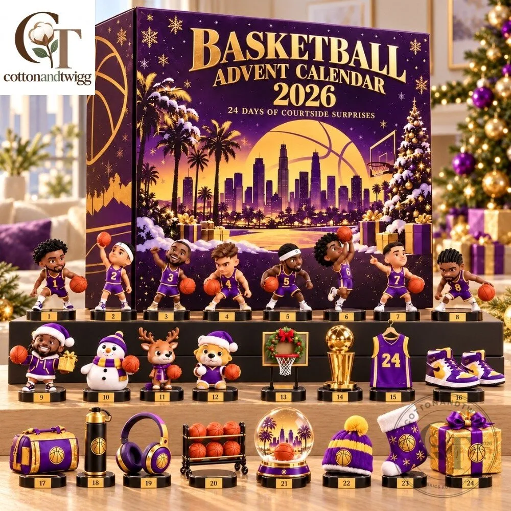 Basketball Advent Calendar 2026 - 24 Days Courtside Player Christmas Gift Box 3 Basketball Advent Calendar 2026 - 24 Days Courtside Player Christmas Gift Box