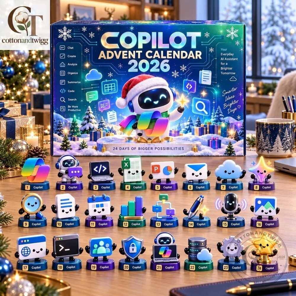 Copilot Advent Calendar 2026 - 24 Days AI Assistant Tech Christmas Gift Box 5 Copilot Advent Calendar 2026 - 24 Days AI Assistant Tech Christmas Gift Box