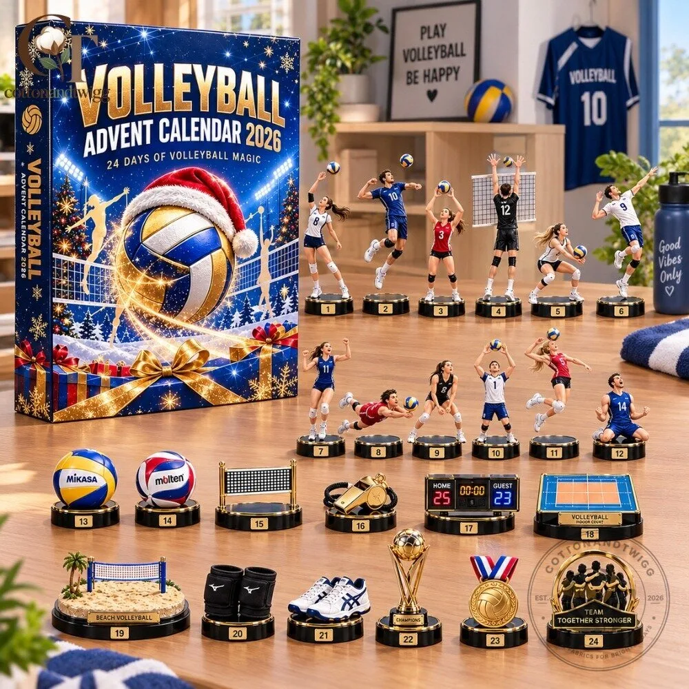 24-Day Volleyball Advent Calendar 2026