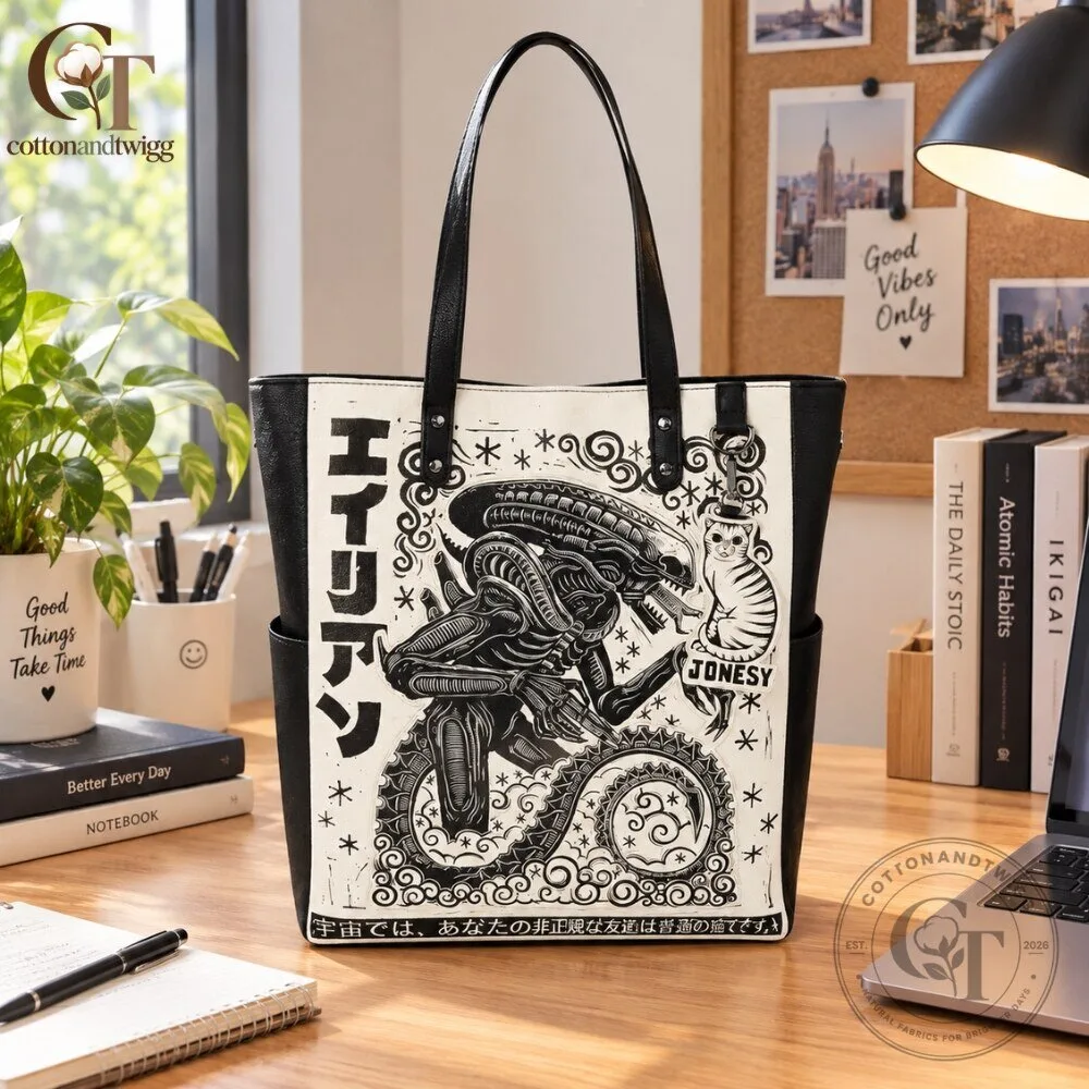 NYCC Exclusive Alien x Mondo Attack Peter Tote Bag Limited Edition 2026 3 NYCC Exclusive Alien x Mondo Attack Peter Tote Bag Limited Edition 2026