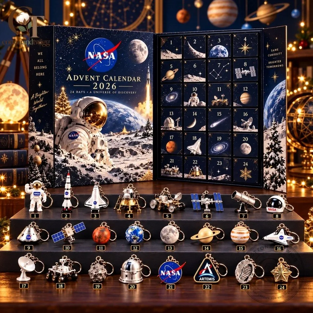 NASA Advent Calendar 2026 - 24-Day Space Discovery Christmas Countdown Box
