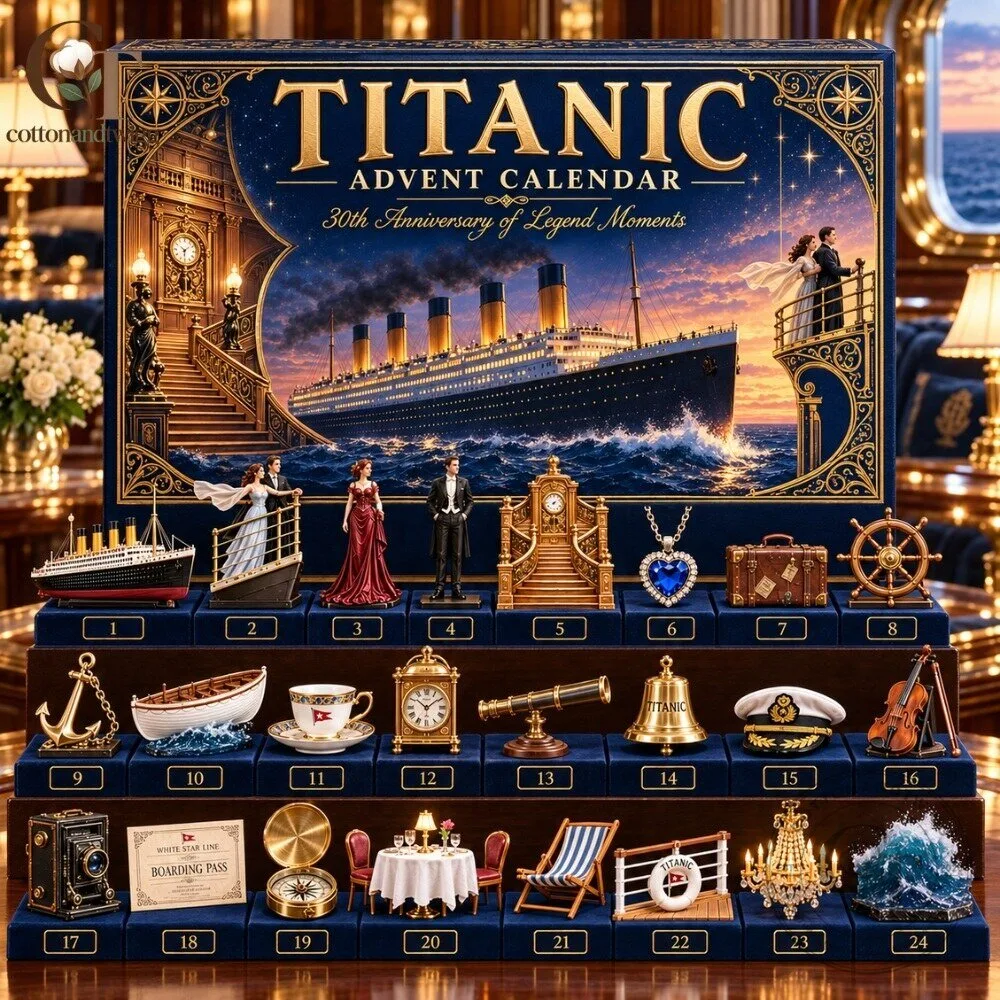 Titanic Advent Calendar 2026 - 24-Day 30th Anniversary Christmas Countdown Box 4 Titanic Advent Calendar 2026 - 24-Day 30th Anniversary Christmas Countdown Box