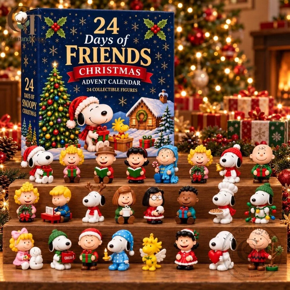Peanuts Snoopy 24 Days of Friends Christmas Advent Calendar 2026 - Holiday Countdown Box 4 Peanuts Snoopy 24 Days of Friends Christmas Advent Calendar 2026 - Holiday Countdown Box