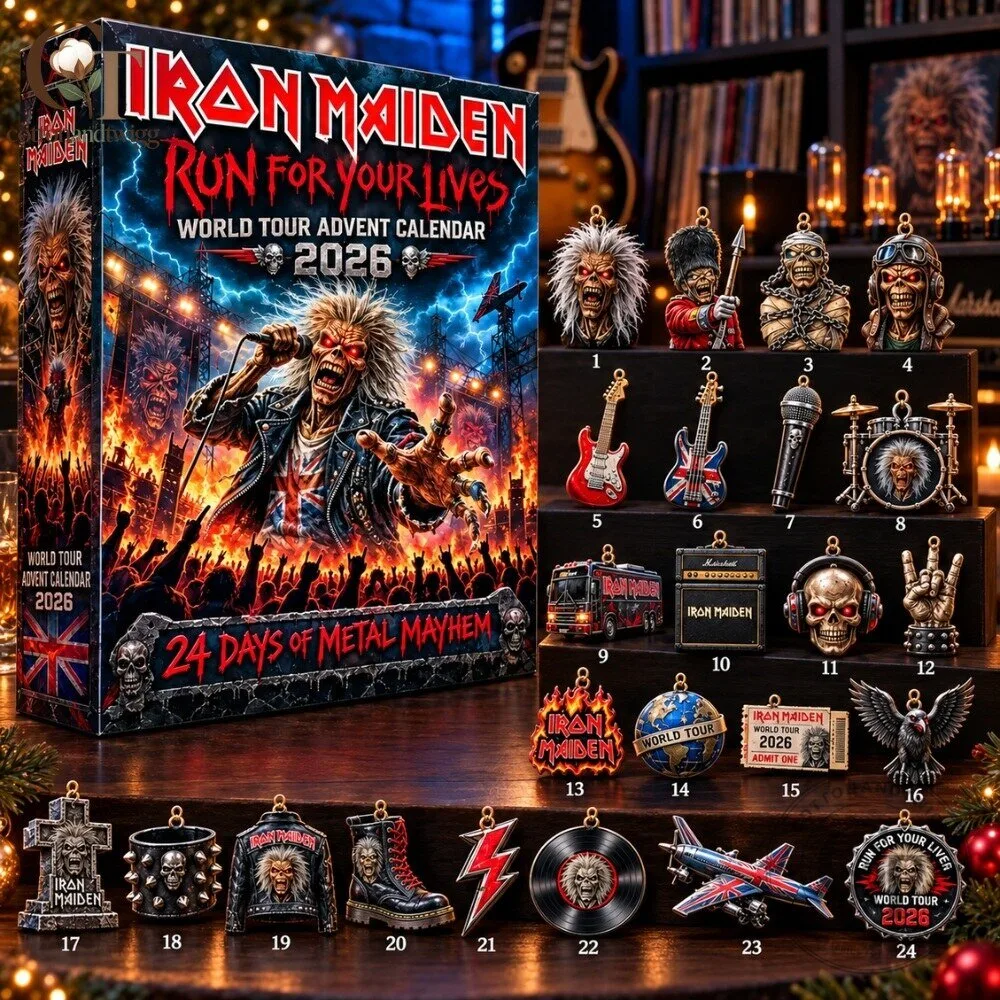 Iron Maiden Run For Your Lives World Tour Advent Calendar 2026