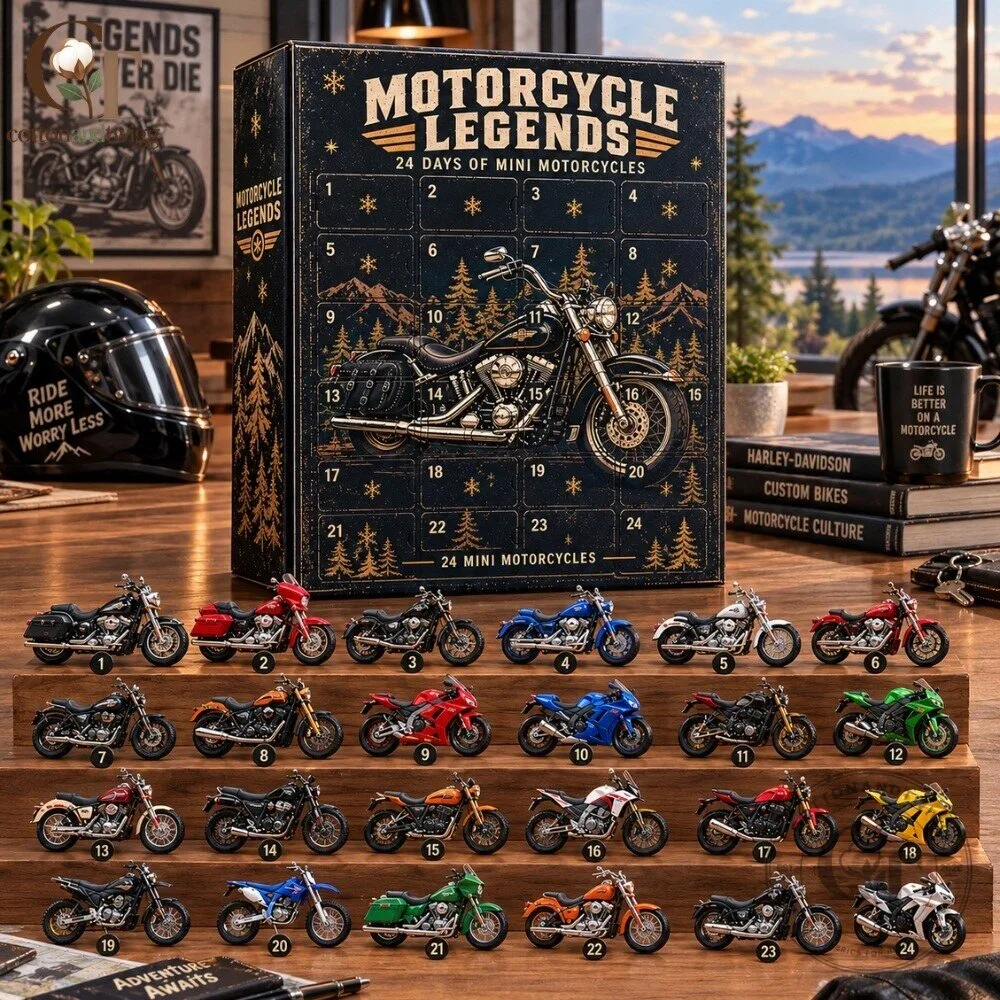 24 Days of Motorcycle Legends Advent Calendar 2026