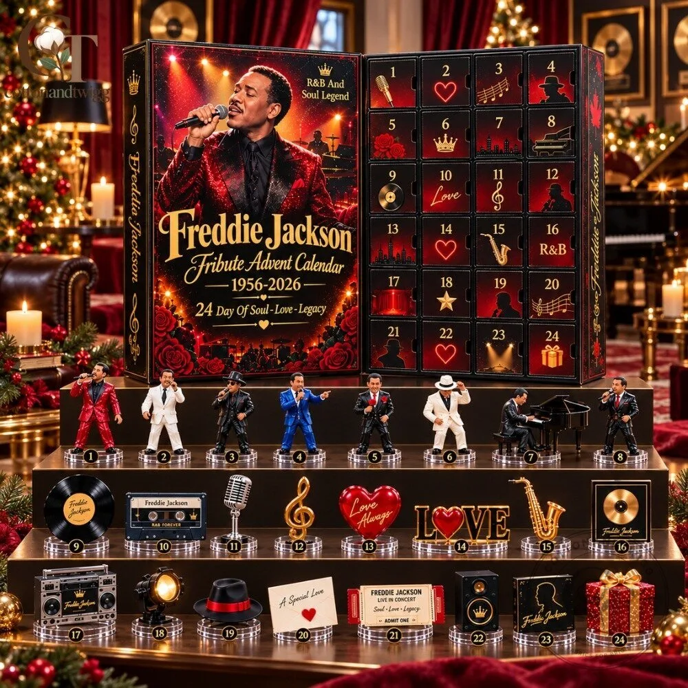 Freddie Jackson Tribute Advent Calendar 1956-2026 - 24 Days of Soul Love Legacy Christmas Countdown Box 4 Freddie Jackson Tribute Advent Calendar 1956-2026 - 24 Days of Soul Love Legacy Christmas Countdown Box