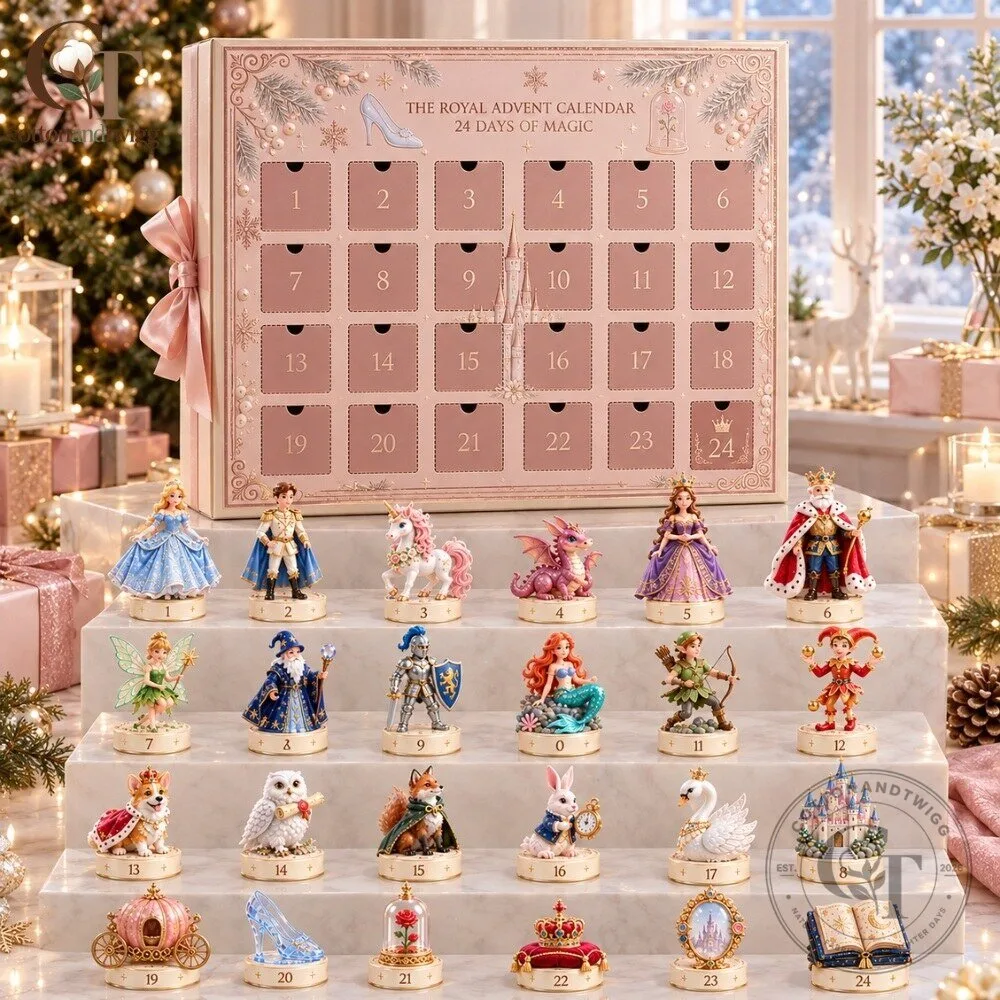 The Royal Advent Calendar 2026 - 24 Days of Magic Princess & Fairytale Christmas Countdown Box
