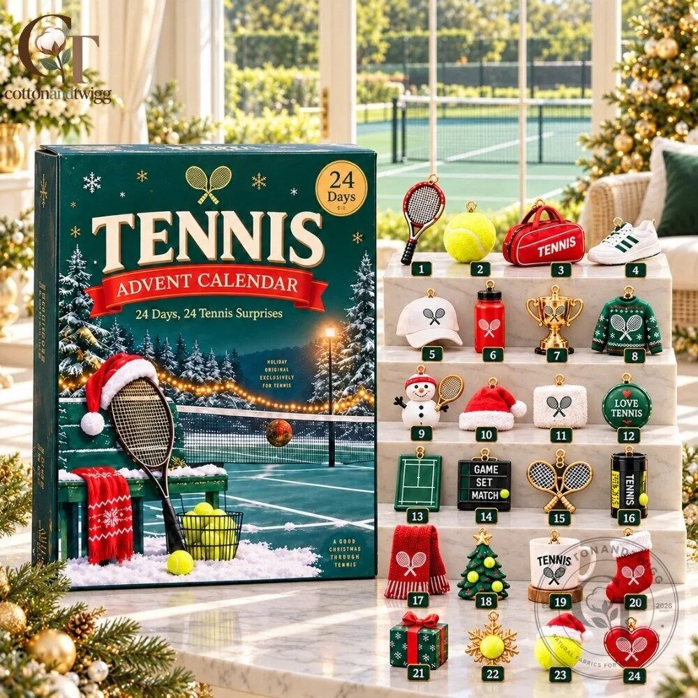 24 Days Tennis Lover Advent Calendar 2026 3 24 Days Tennis Lover Advent Calendar 2026