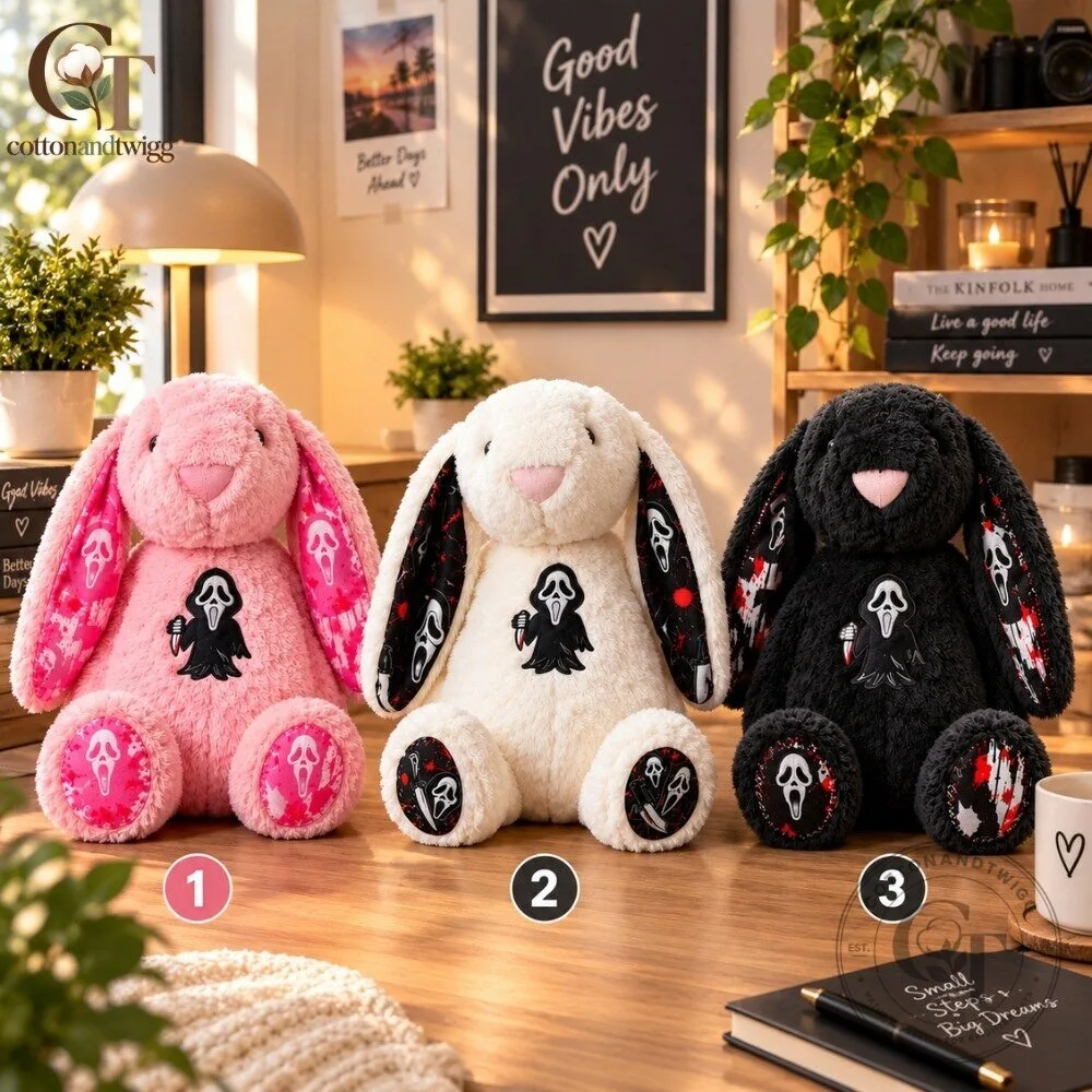Ghostface Scream Bunny Plush Doll 2026 4 Ghostface Scream Bunny Plush Doll 2026