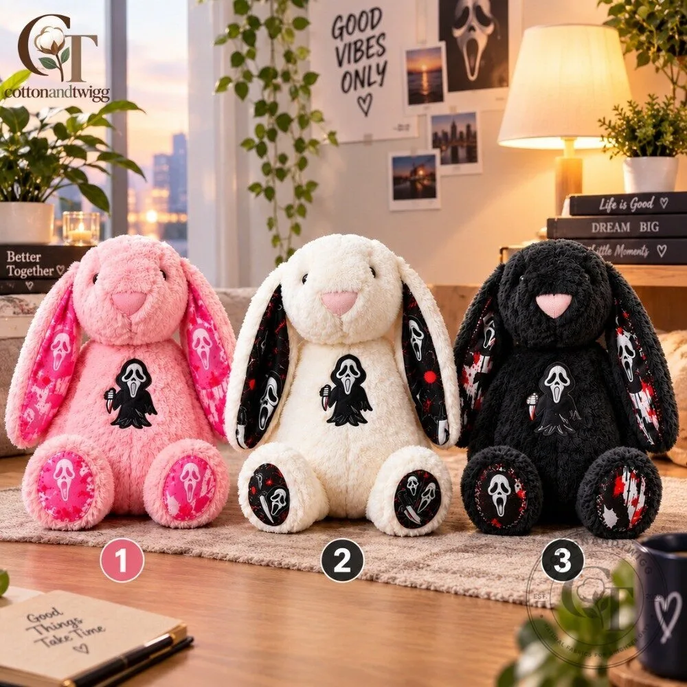 Ghostface Scream Bunny Plush Doll 2026 5 Ghostface Scream Bunny Plush Doll 2026