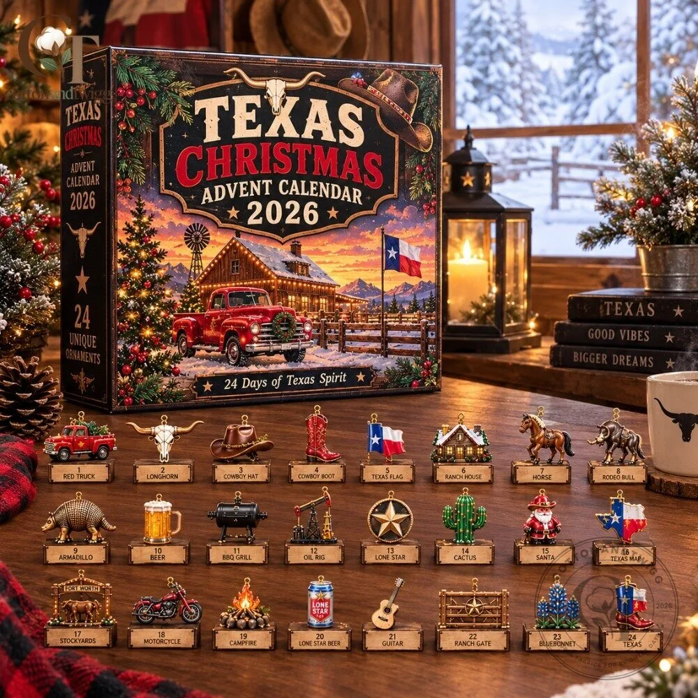 24 Days Of Texas Christmas Advent Calendar 2026