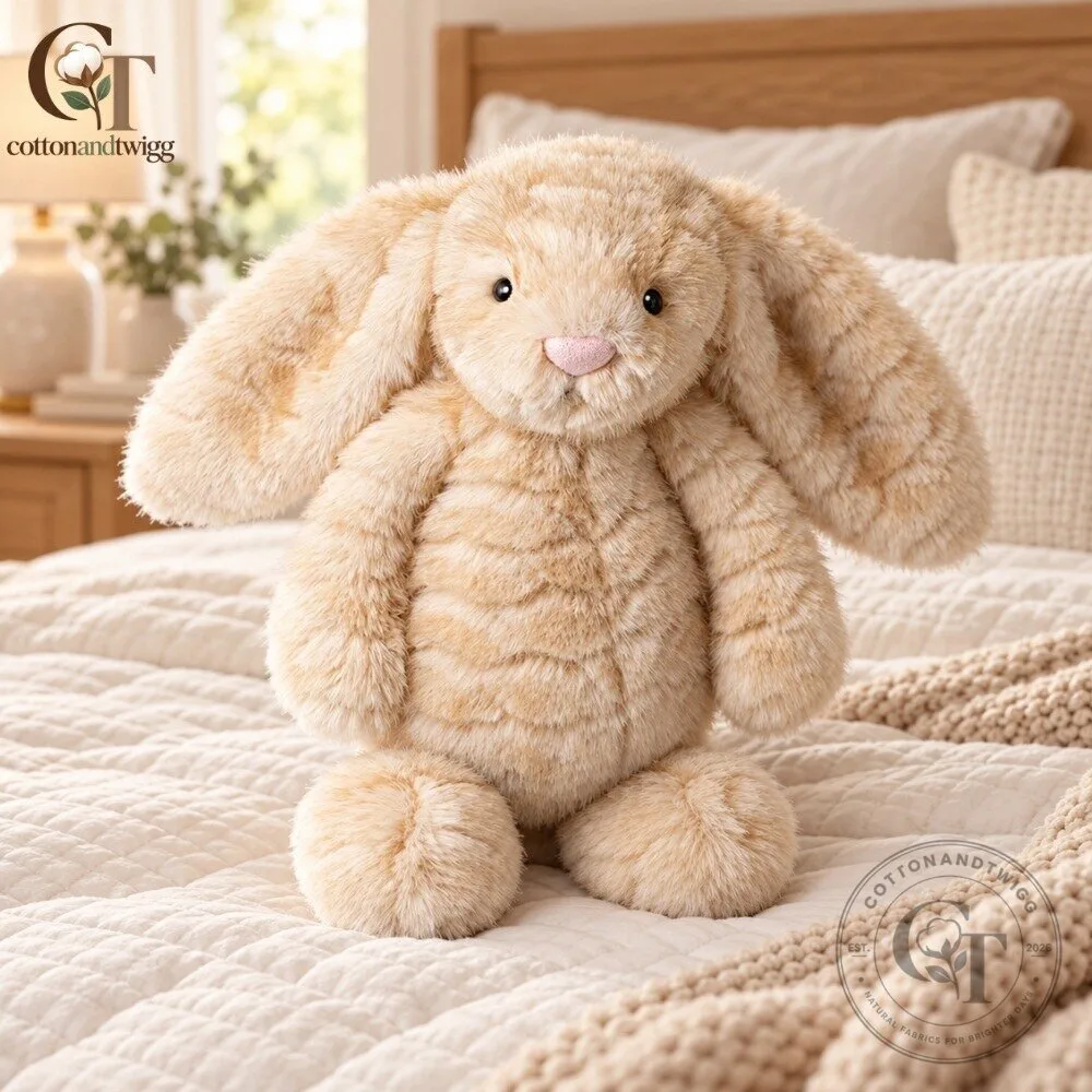 Jellycat Franilla Luxe Bunny Stuffed Animal Plushie Toy