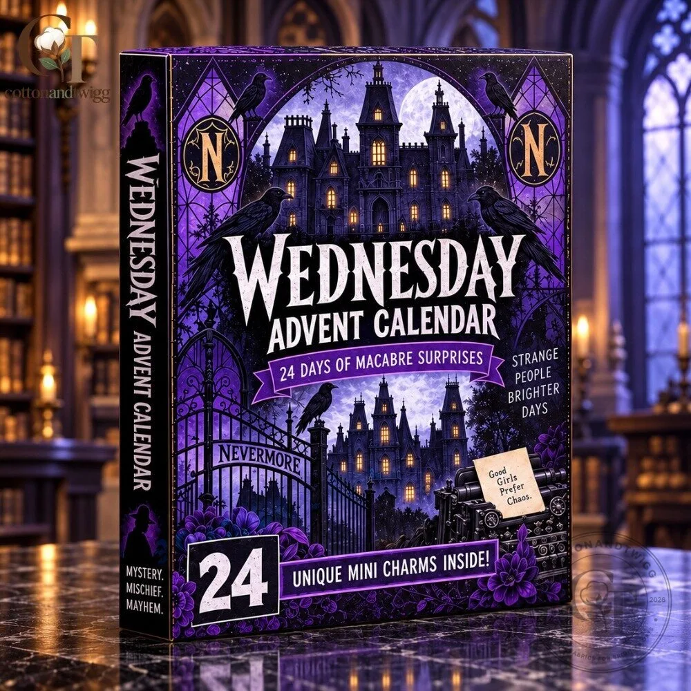 24 Days Of Wednesday Addams Advent Calendar 2026 6 24 Days Of Wednesday Addams Advent Calendar 2026