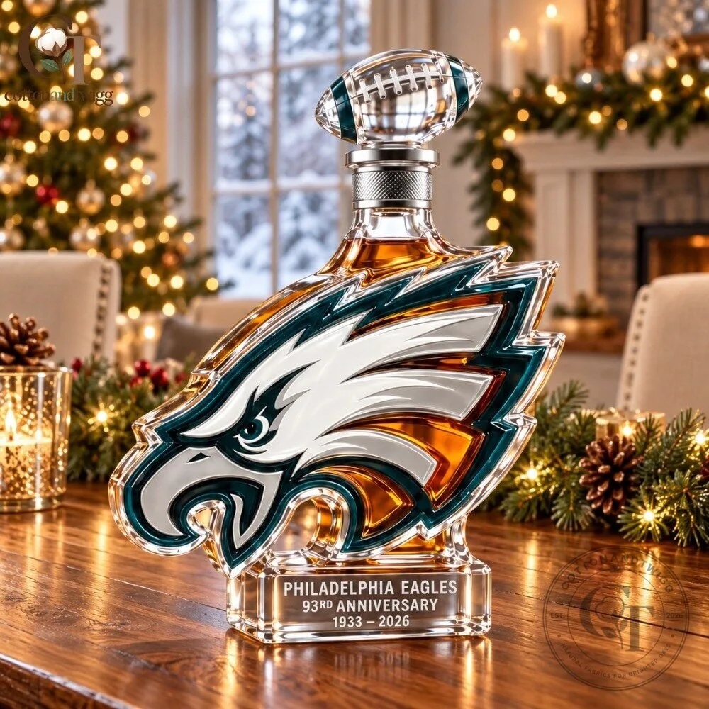 Philadelphia Eagles 93rd Anniversary Whiskey Decanter 2026