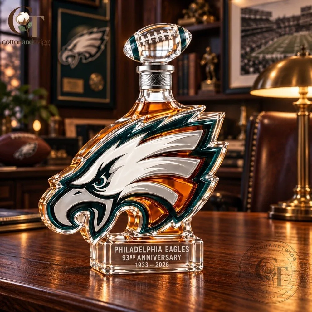 Philadelphia Eagles 93rd Anniversary Whiskey Decanter 2026 5 Philadelphia Eagles 93rd Anniversary Whiskey Decanter 2026