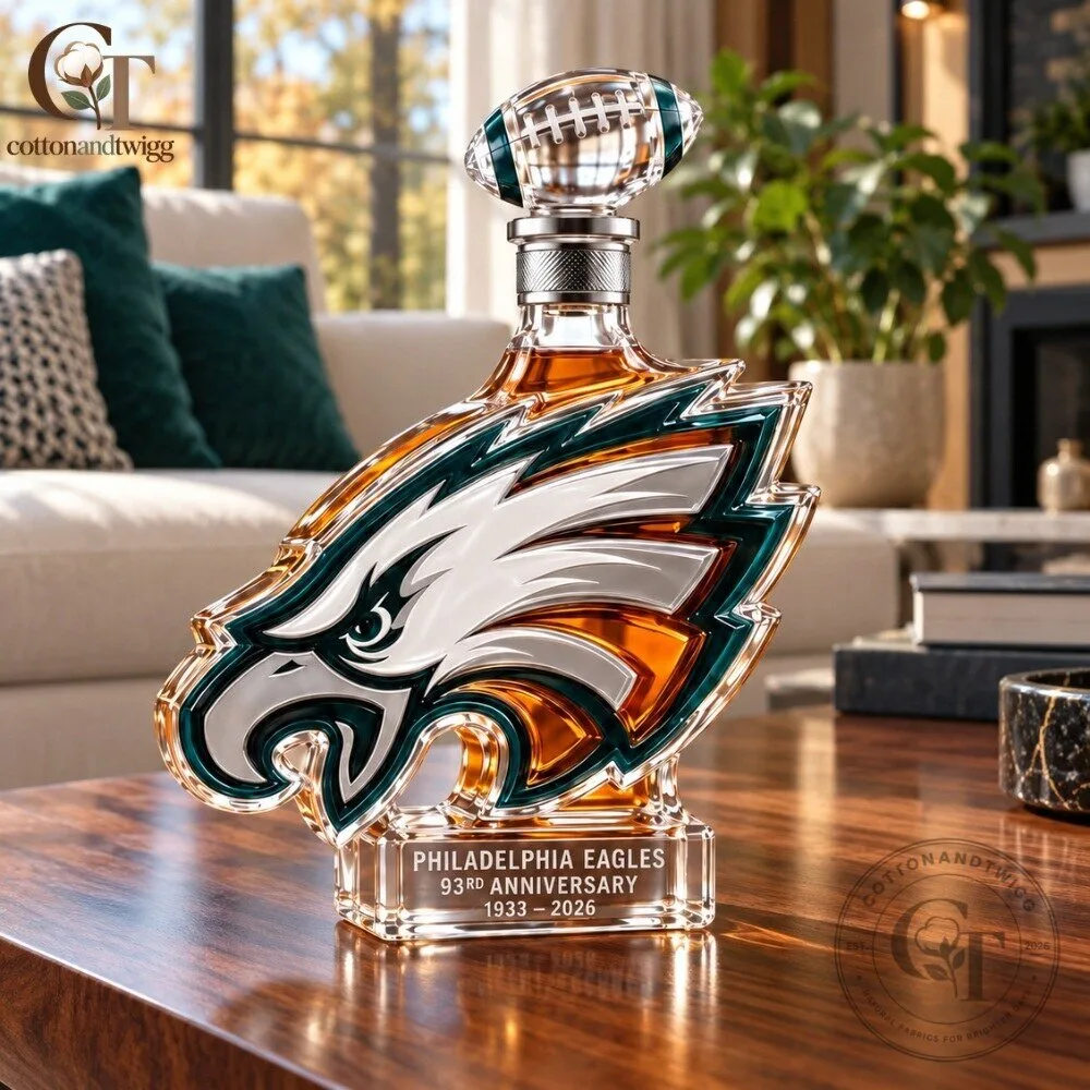 Philadelphia Eagles 93rd Anniversary Whiskey Decanter 2026 6 Philadelphia Eagles 93rd Anniversary Whiskey Decanter 2026