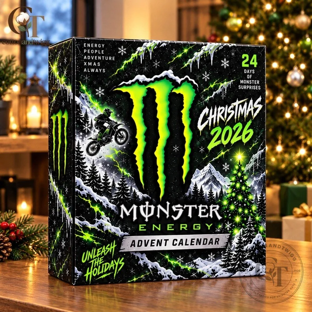 Monster Energy Advent Calendar 2026 - 24 Days Of Monster Christmas Countdown Box 5 Monster Energy Advent Calendar 2026 - 24 Days Of Monster Christmas Countdown Box