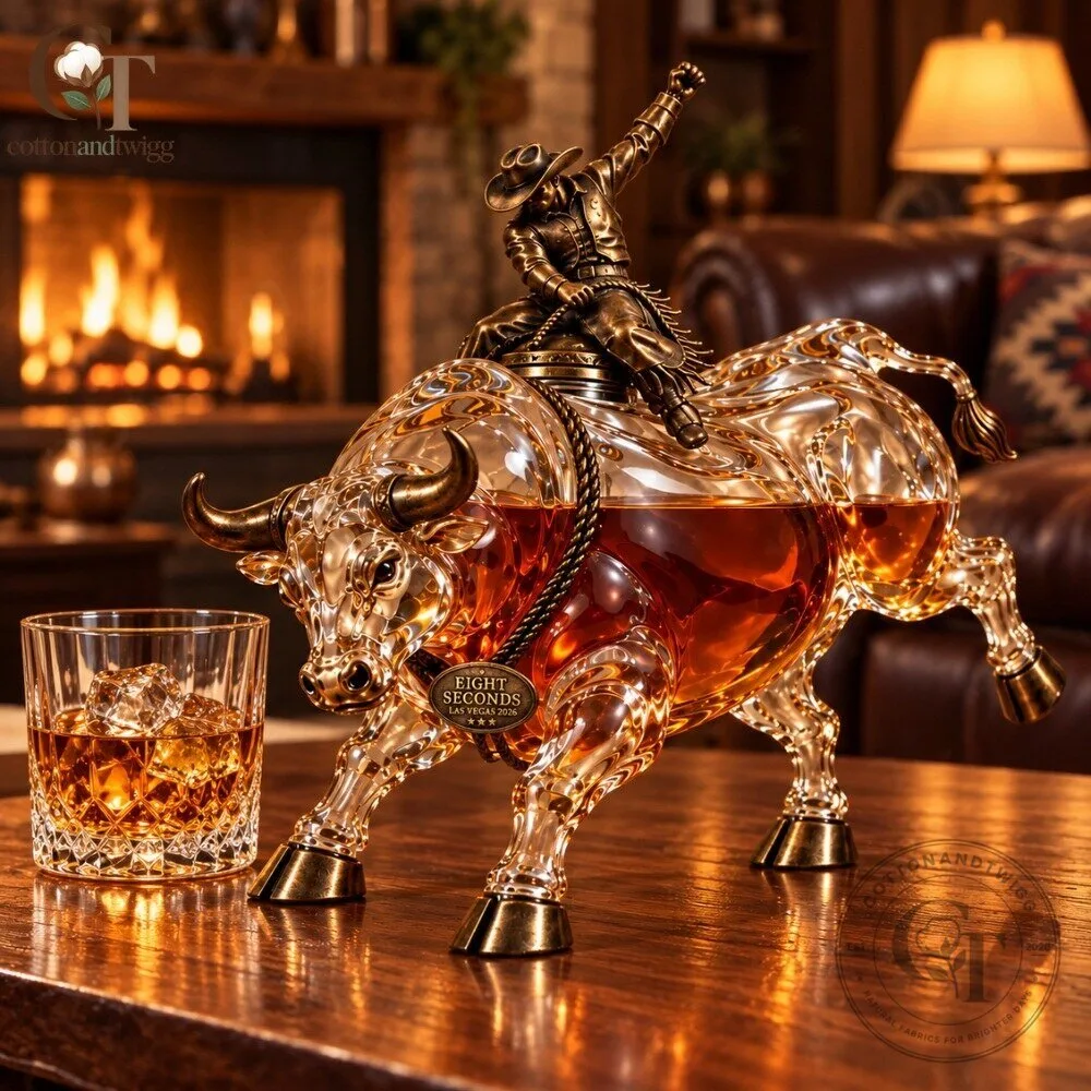 Eight Seconds Las Vegas 2026 Whiskey Decanter