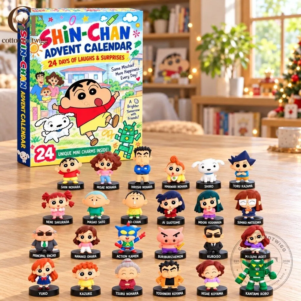 24 Days Shin-Chan Advent Calendar 2026 Christmas Countdown Box