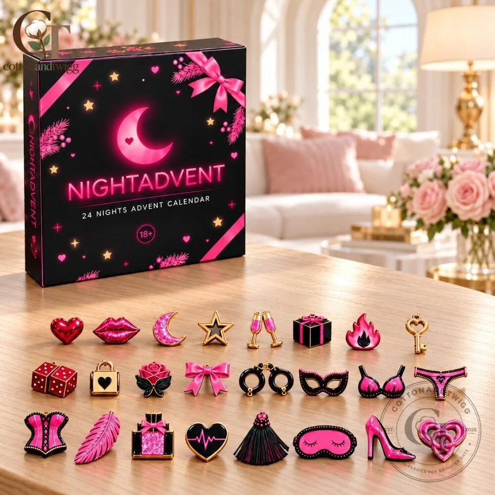 NightAdvent Advent Calendar 2026 - 24 Nights 18+ Adult Romantic Christmas Countdown Box