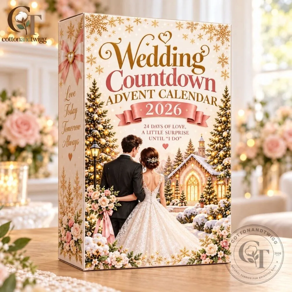 Wedding Countdown Advent Calendar 2026 - 24 Days Bridal Keepsakes & Romantic Christmas Countdown Box 5 Wedding Countdown Advent Calendar 2026 - 24 Days Bridal Keepsakes & Romantic Christmas Countdown Box