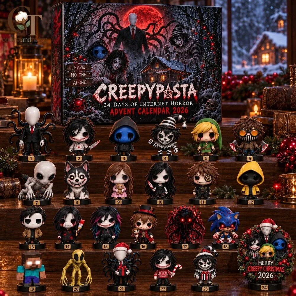 Creepypasta Advent Calendar 2026 - 24 Days Internet Horror Gift Christmas Countdown Box 1 Creepypasta Advent Calendar 2026 - 24 Days Internet Horror Gift Christmas Countdown Box