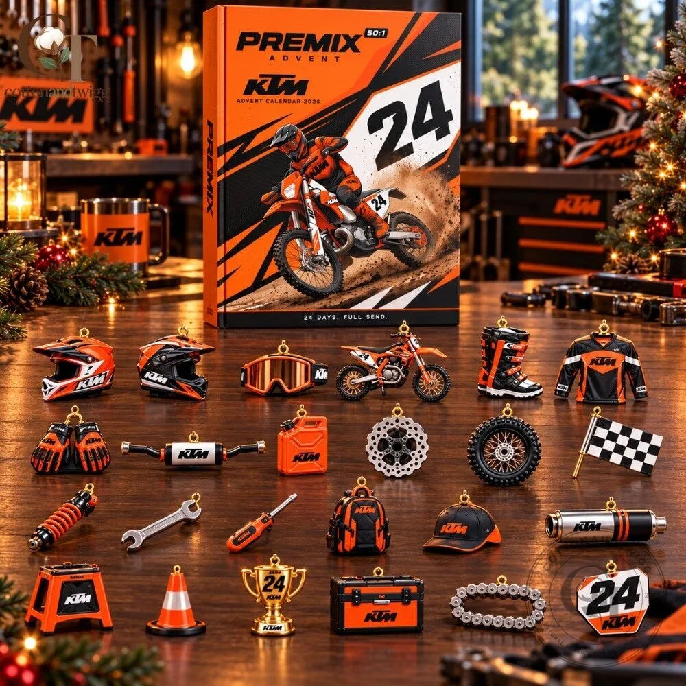 24 Days KTM Premix 50:1 Racing Advent Calendar 2026