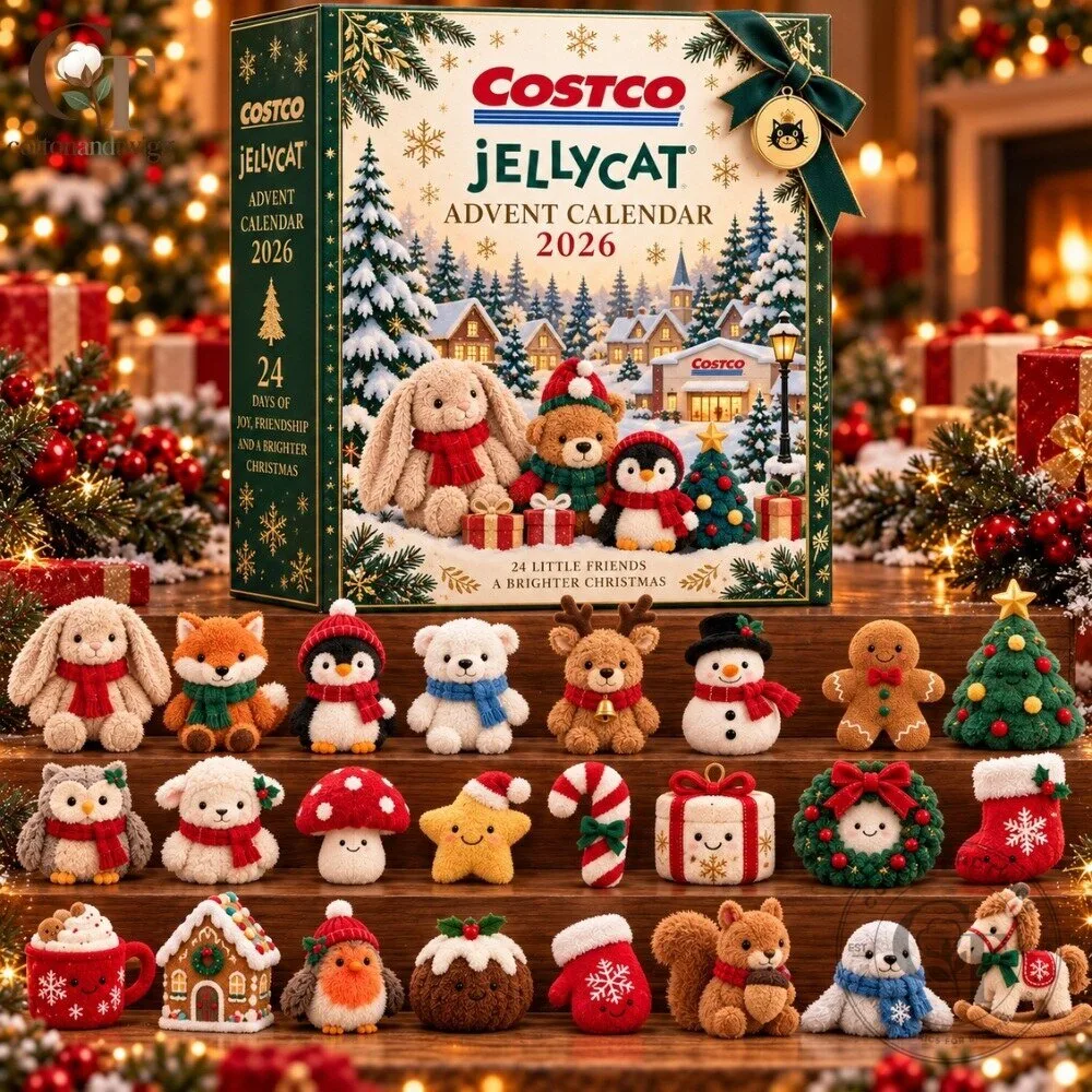 Costco x Jellycat Advent Calendar 2026 Countdown Box