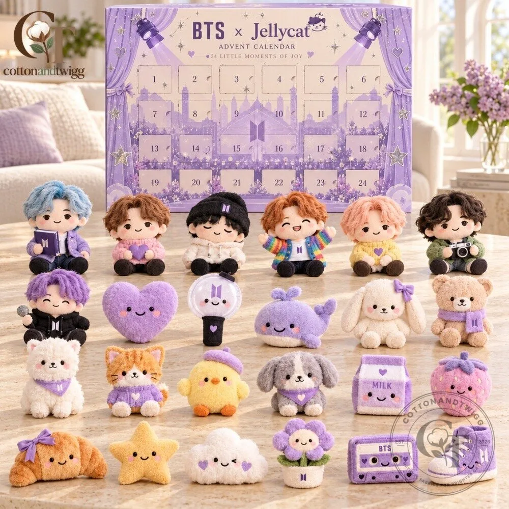 BTS x Jellycat Advent Calendar 2026 Special Edition