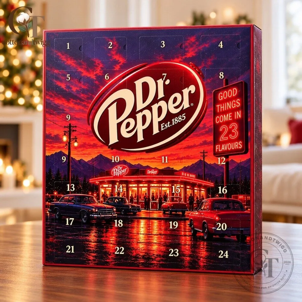 Dr Pepper Advent Calendar 2026 Christmas Countdown Box 5 Dr Pepper Advent Calendar 2026 Christmas Countdown Box